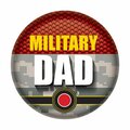 Goldengifts 2 in. Patriotic Military Dad Button GO3335903